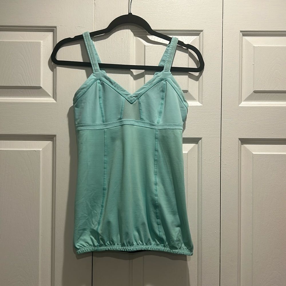 Lululemon Athletica Light Blue Tank Top
